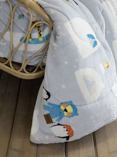 Nima Blanket Frosty Light Blue 220x150cm