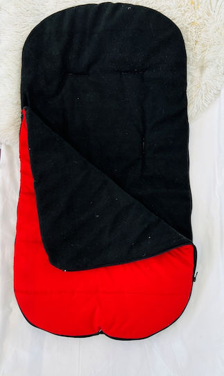 Universal Stroller Footmuff Red