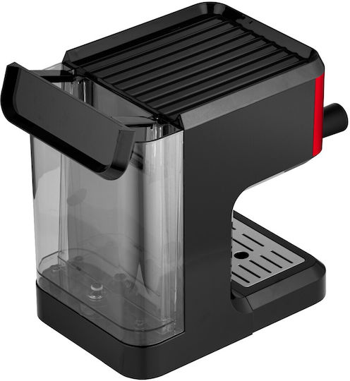Gruppe Italiana Plus Mașină de Espresso 1050W Presiune 20bar Roșie