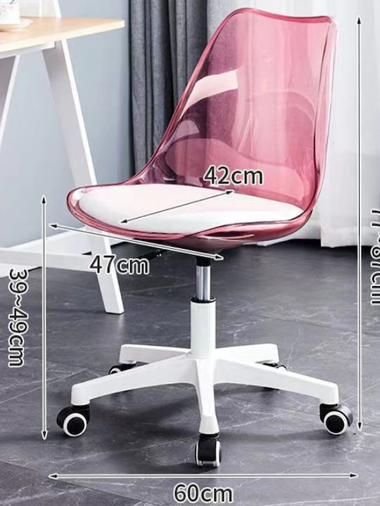 Stuhl Büro Pink Shally Dogan