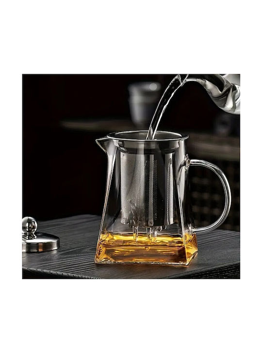 Teekanne mit Filter Glas Transparent 950ml