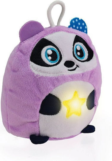 Baby Clementoni Animăluț Twinkle Twinkle Little Badger Din Țesătură Cu Lumină și Sunete Pentru Nou-Născuți
