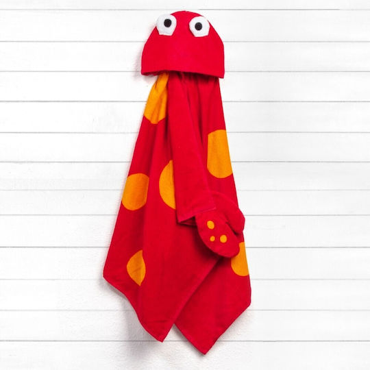 Stephen Joseph Kids' Hooded Beach Towel Rakec 60x117cm