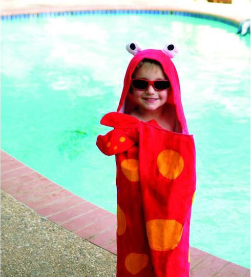 Stephen Joseph Kids' Hooded Beach Towel Rakec 60x117cm