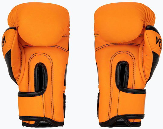 Venum Elite Kids Boxing Gloves for Match Orange