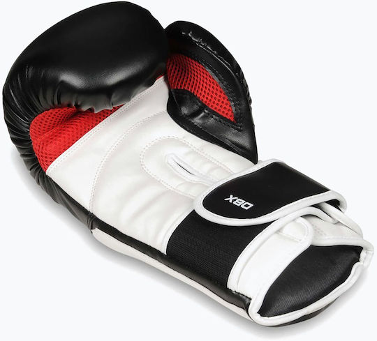 DBX Bushido ActivClima B Boxing Gloves made of Synthetic Leather for Match White 10 oz