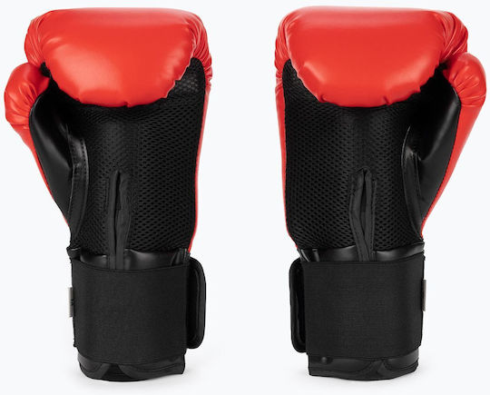Everlast Prostyle 2.0 Boxing Gloves made of Synthetic Leather for Match Red