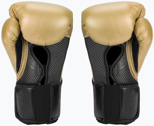 Everlast Elite 10 Γάντια Πυγμαχίας για Αγώνα Χρυσά
