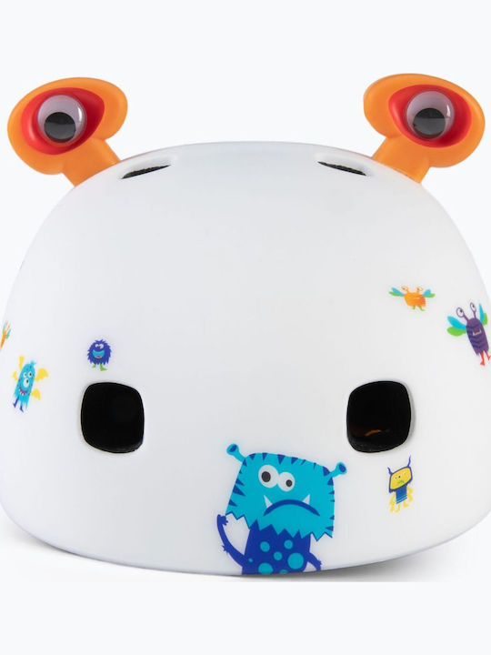 Micro 3D Monsters Cască pentru biciclete / trotinete pentru copii Scooter Multicolor cu lumină LED încorporată
