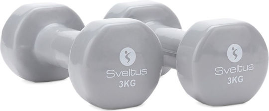 Sveltus Epoxy Set De Haltere Din Vinil 2 x 3kg