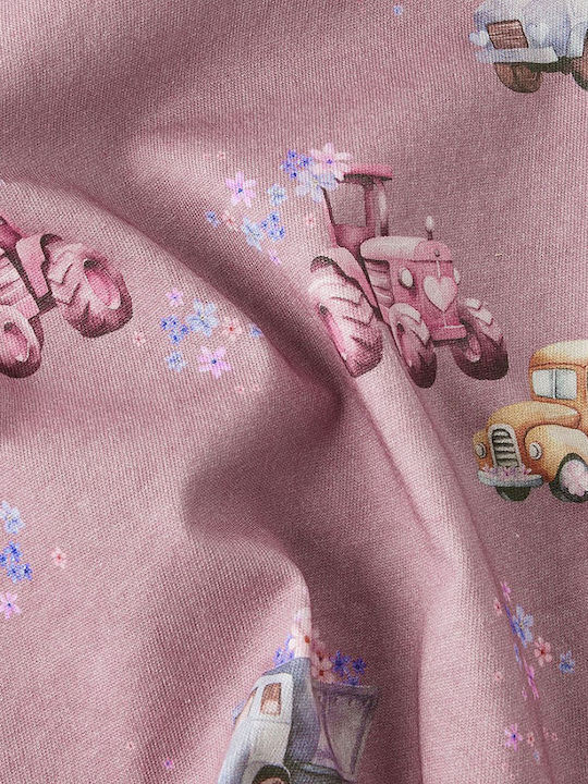 Παιδικό Σετ με Σορτς Καλοκαιρινό 2τμχ Cameo Pink