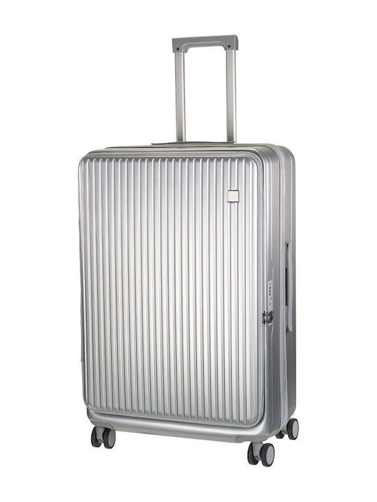RCM Silver Suitcases with 4 Wheels