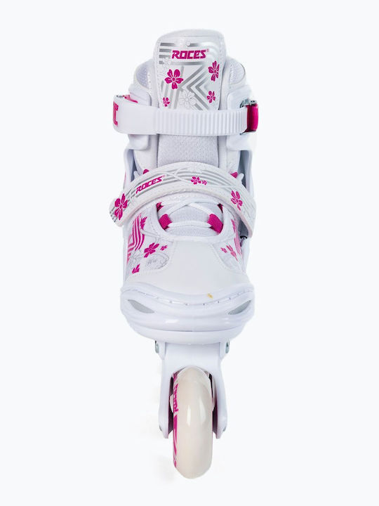 Roces Jokey 3.0 Inline Αυξομειούμενα Rollers Λευκά Παιδικά