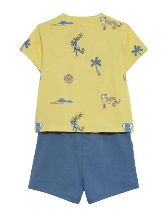 Set pentru copii cu șorturi Vară 2buc Yellow
