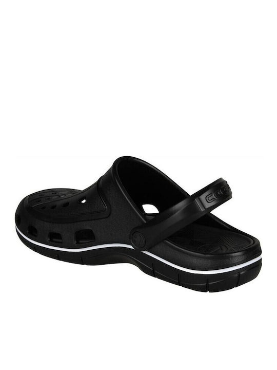 Coqui Clogs Jumper 6351 Ανδρικά Σαμπό Μαύρα