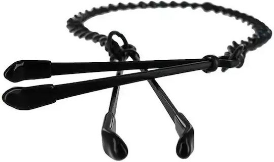 XR Master Series Nipple Tweezer Clamps Σφιγκτήρες Θηλών σε Μαύρο Χρώμα