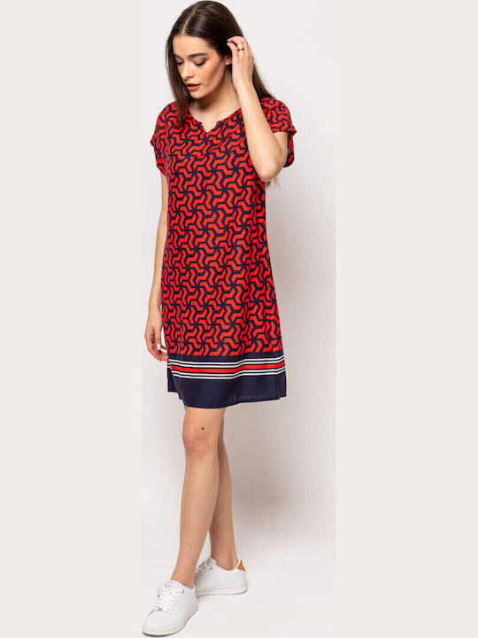 Καλοκαιρινό Mini Φόρεμα Red