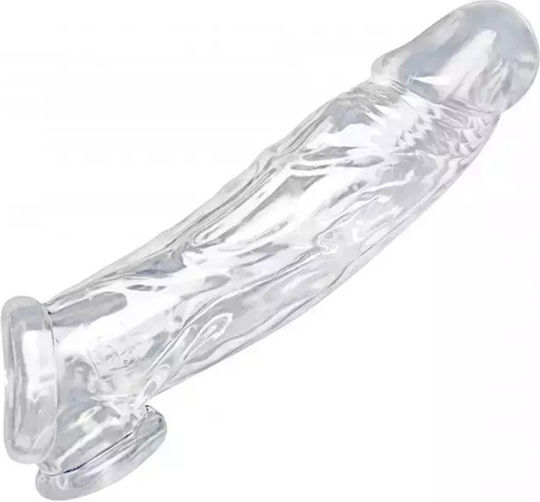 XR Size Matters Realistic Clear Penis Enhancer Уголемяване на пениса Прозрачен 20.5см