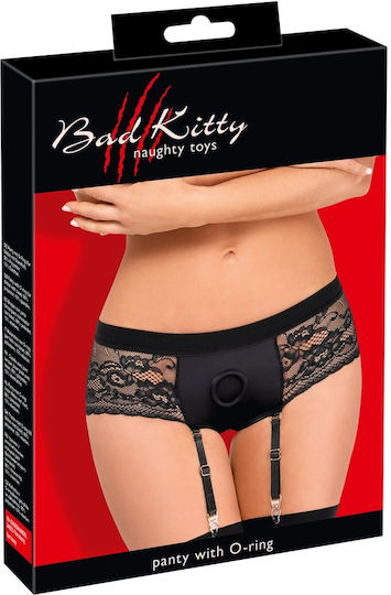 You2Toys Strap-on Panties S Εσώρουχο σε Μαύρο Χρώμα