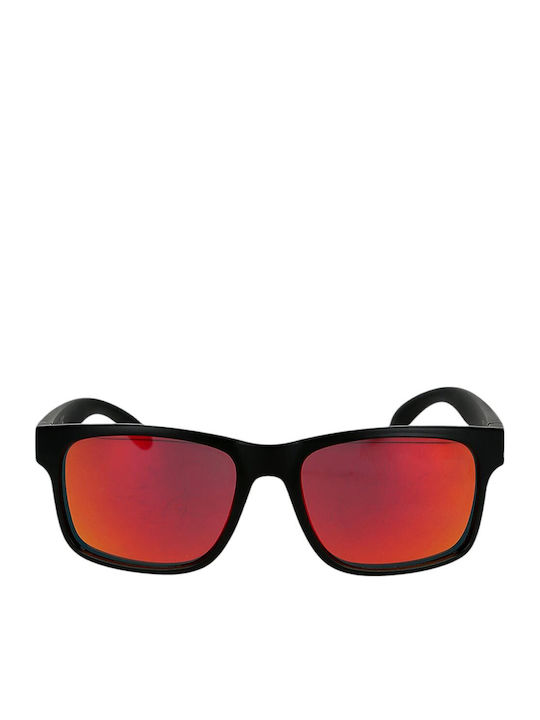 4F Herren Sonnenbrille mit Blau Gestell und Blau Spiegel Linse 4FWSS25ASUNU067-31S