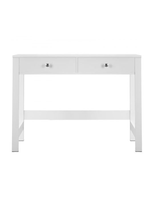 Παιδικό Γραφείο από Μελαμίνη Λευκό 100x48x75.1cm