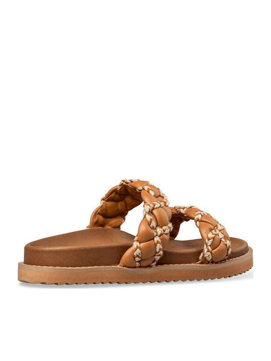 Sandale Casual Damă Flatforme Maro