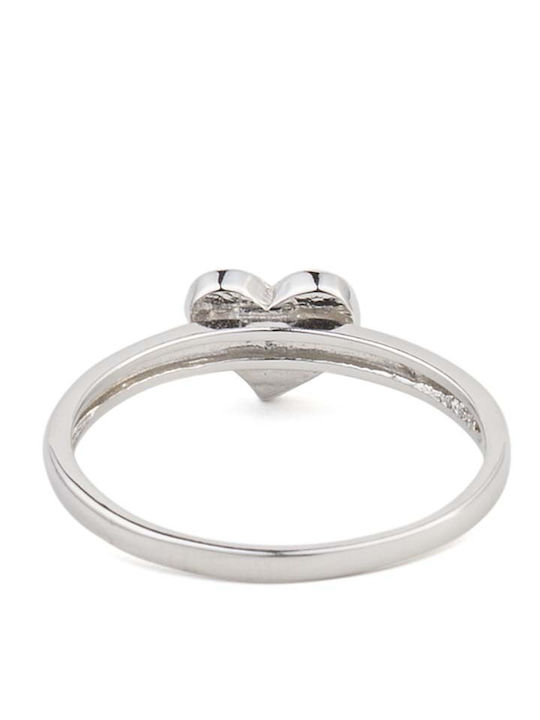 George Art Jewels Γυναικείο Δαχτυλίδι με Πέτρες από Ασήμι