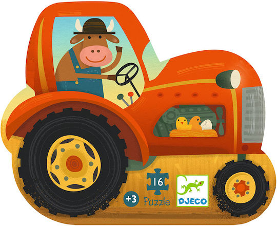 Kinderpuzzle für 3+ Jahre alt+ Jahre 16pcs Djeco