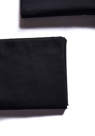 Comfort Set Față de Pernă Negru 50x70cm.