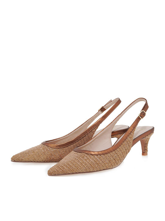 Iris342 Pumps mit mittelhohem Absatz Braun