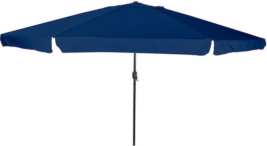 Umbrelă Rotundă Din aluminiu Albastru Φ3.95m 42003643