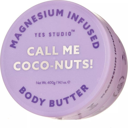 Yes Studio Ενυδατικό Butter Σώματος με Άρωμα Καρύδα 400gr
