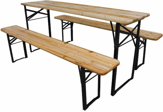 Heinner Garten- und Outdoor-Möbelsets 3 Stück Speisesaal