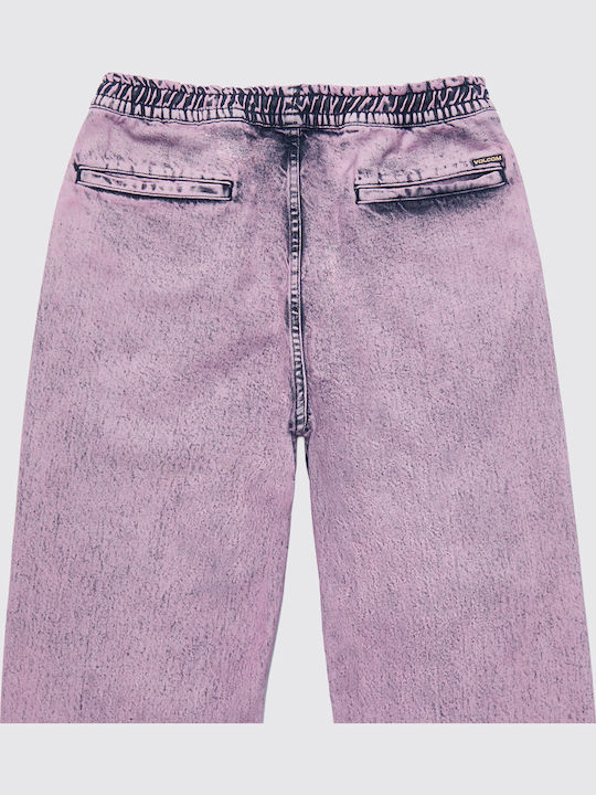 Freazy Herren Jeanshose mit Lose Tapered Anwendung Grau