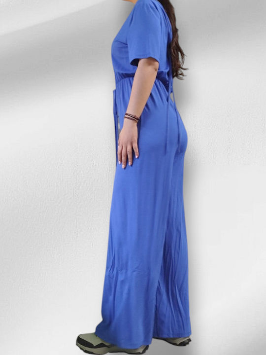 Damen Einteiler Anzug Blue