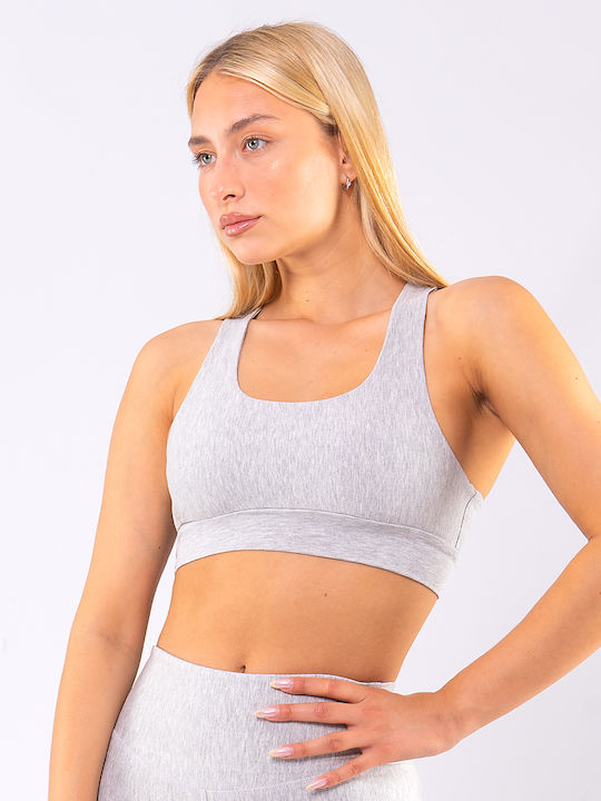 Women's Sports Bra without Padding Grey