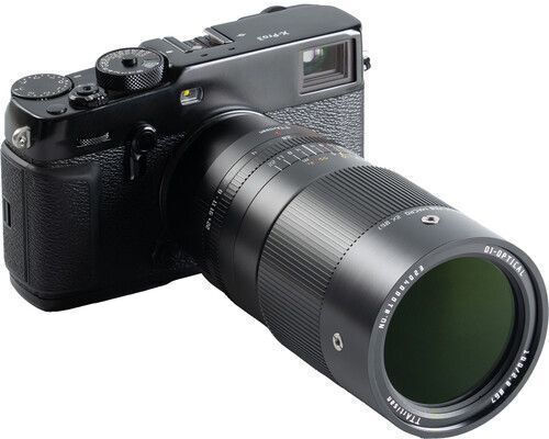 TTArtisan Full Frame Camera Lens 100mm f/2.8 Macro for Fujifilm X Mount Black