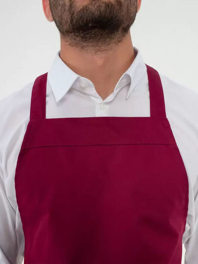 Giblor's Șorț Ospătar Corp întreg Burgundy