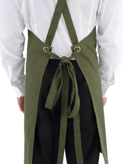 Giblor's Ποδιά Kellner Ganzkörper Khaki