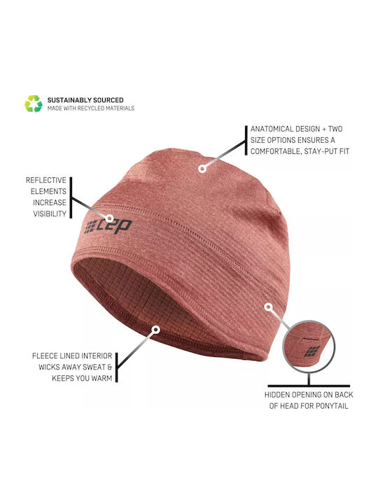 Beanie Unisex Beanie Knitted in Pink color