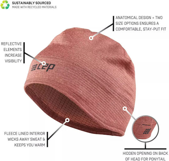 Beanie Unisex Beanie Knitted in Pink color