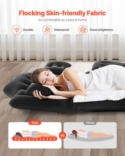 Vevor Car Inflatable Mattress in Black Color