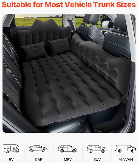Vevor Car Inflatable Mattress in Black Color