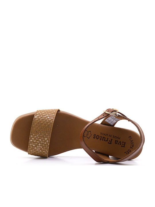 3490 Leather Sandals Tabac Brown