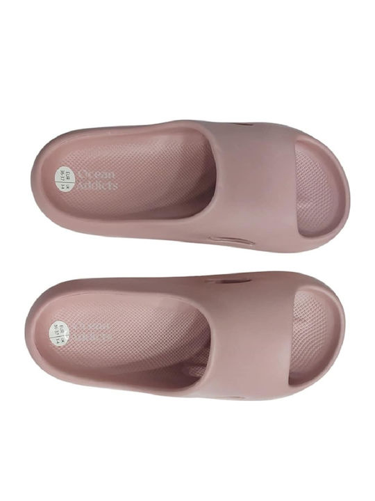 Slides σε Ροζ Χρώμα