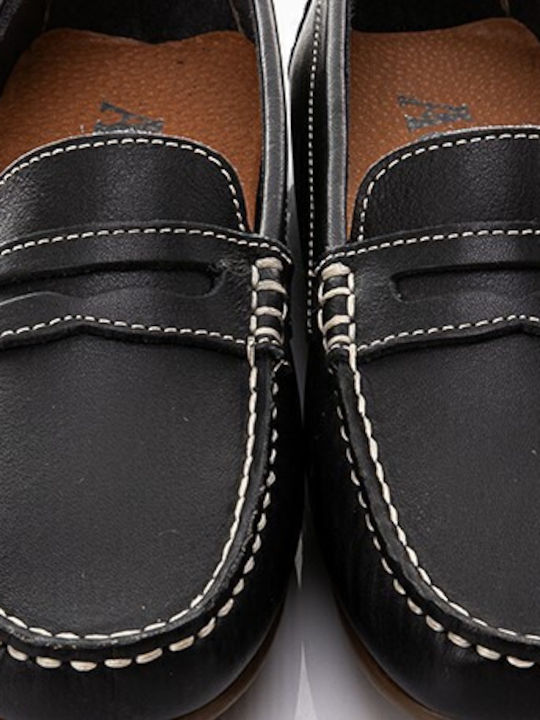 Women's Slip-On Leather Blue