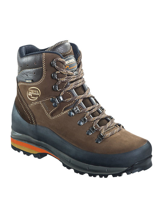 Meindl Men's Hiking Waterproof Boots with Gore-Tex Membrane Brown MDL34-00792-Brown