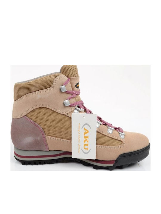 Aku Ultralight Women's Waterproof Hiking Boots With Gore-Tex Membrane Beige