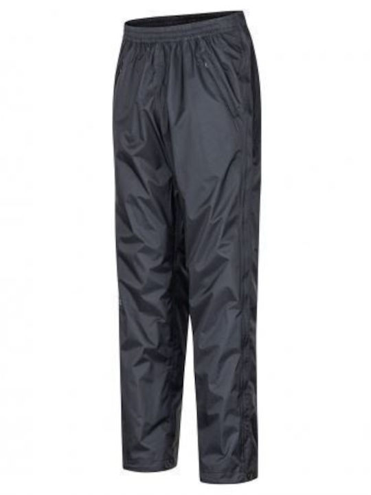 Marmot Precip Eco Full Zip Pant Ανδρικό Μακρύ Παντελόνι Πεζοπορίας Μαύρο