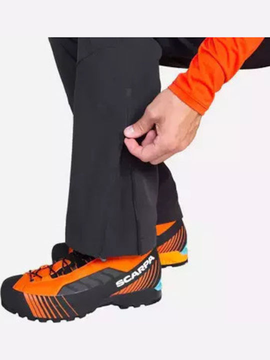 Mountain Equipment Ανδρικό Μακρύ Παντελόνι Πεζοπορίας Μαύρο